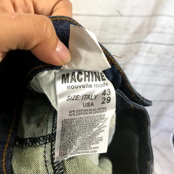 Machine Destroyed‎ Ankle Cropped Jeans - Picture 7 of 7